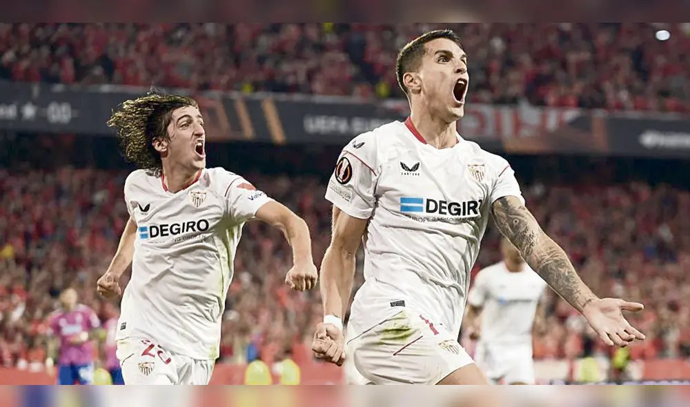 Redondo. Sevilla ganó todas sus finales en la Europa League. Foto: difusión