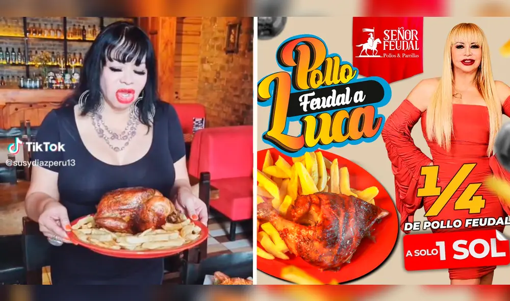 Descubre todos los detalles del 1/4 de pollo a un sol. Foto: composición LR/Facebook/TikTok