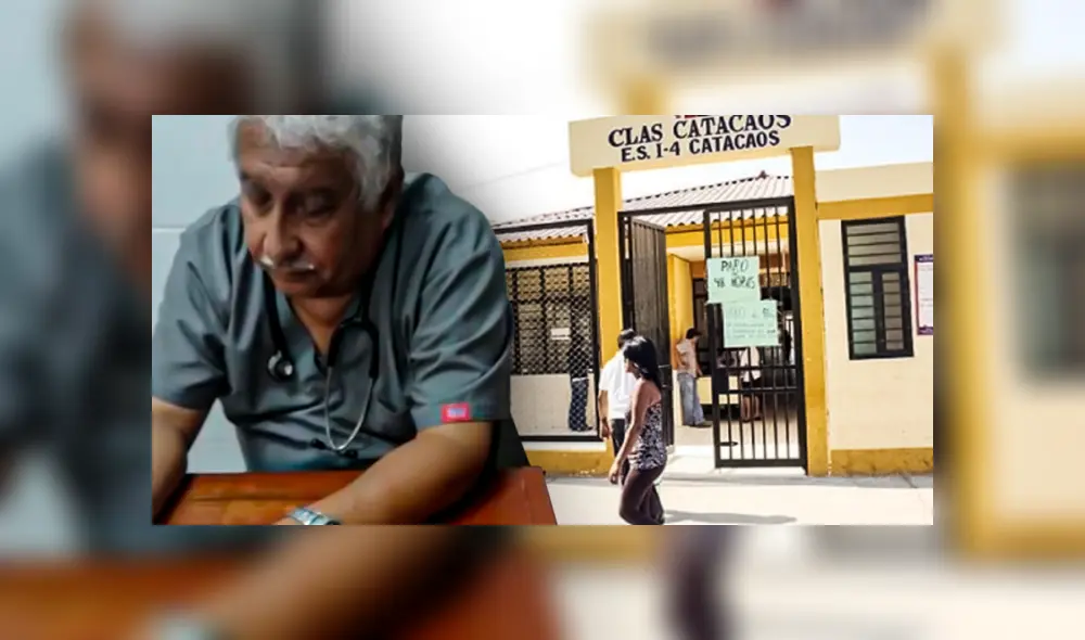 Denuncian a médico del centro de salud de Catacaos. Foto: Composición LR