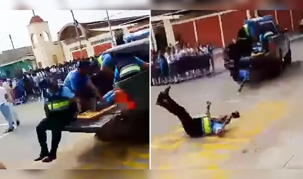 Simulacro en Chepén es viral. Foto: composición LR/captura Best Cable Guadalupe Chepén