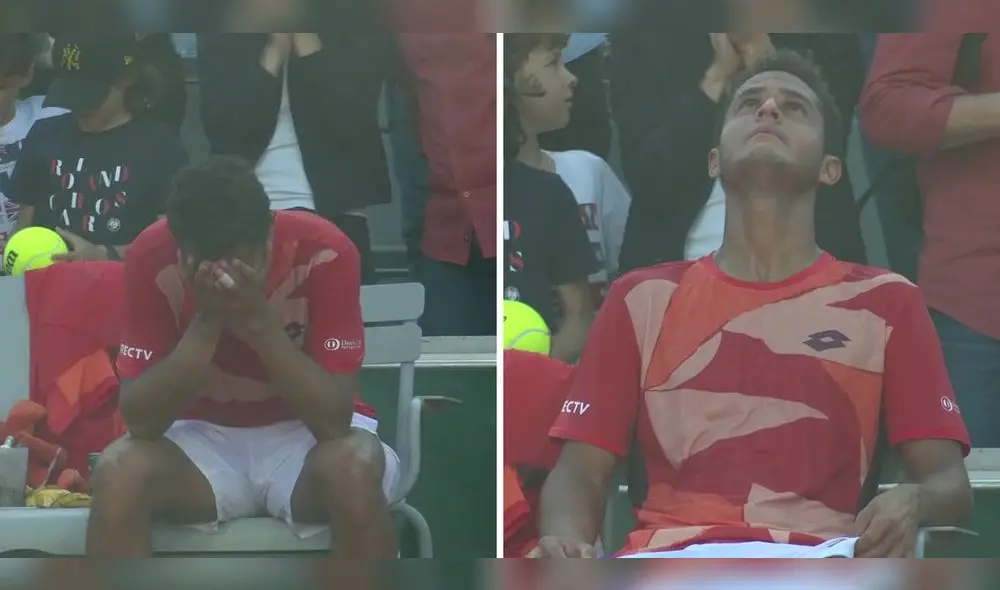 Juan Pablo Varillas es el tenista peruano mejor posicionado en el ranking mundial. Foto: composición LR/captura ESPN