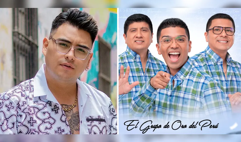 Giuseppe Horna integró el Grupo 5 por pocos meses. Foto: composición LR/ Facebook Grupo 5/ Giuseppe Horna