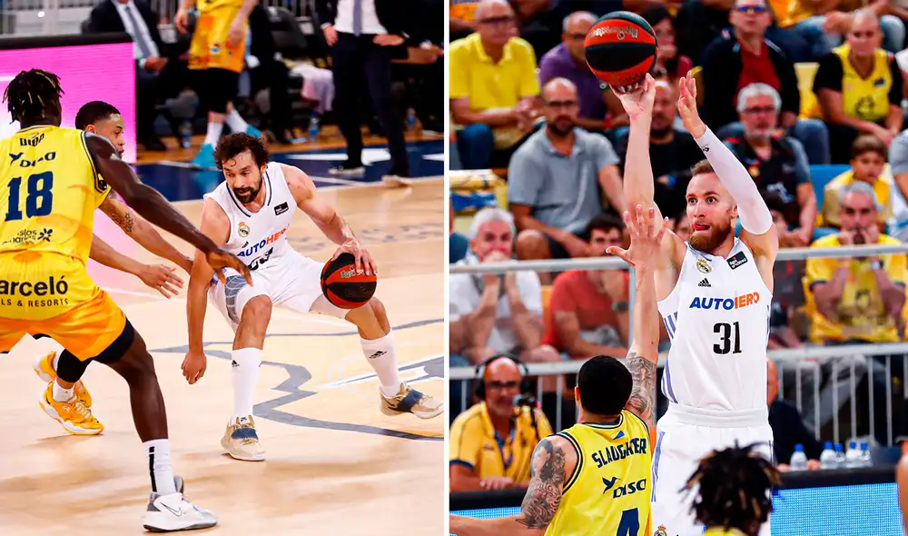 Real Madrid no pierde de visitante en Las Palmas desde 2018. Foto: composición LR / RMBaloncesto / Twitter Real Madrid no pierde de visitante en Las Palmas desde 2018. Foto: composición LR / RMBaloncesto / Twitter
