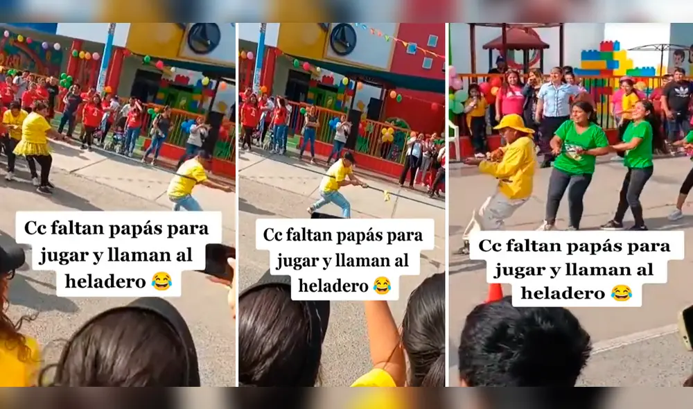 Miles de usuarios aplaudieron el esfuerzo del heladero para participar hasta en el concurso del colegio de su hijo. Foto: Composición de LR/@Deyssylucia/TikTok Miles de usuarios aplaudieron el esfuerzo del heladero para participar hasta en el concurso del colegio de su hijo. Foto: Composición de LR/@Deyssylucia/TikTok