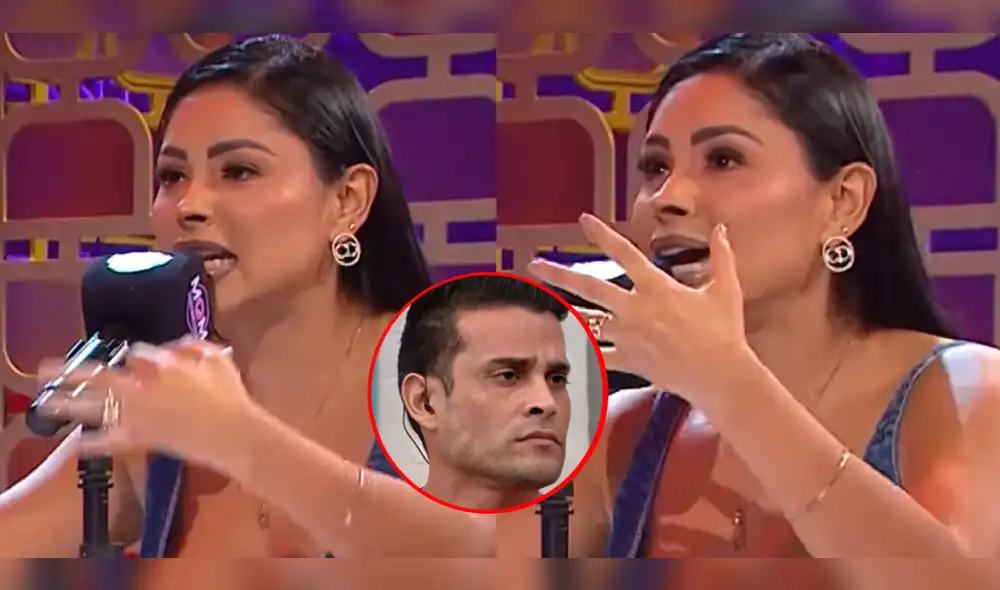 La pareja de Christian Domínguez revela cómo era el cumbiambero al inicio de la relación. Foto: composición LR/ América TV - Video: América TV