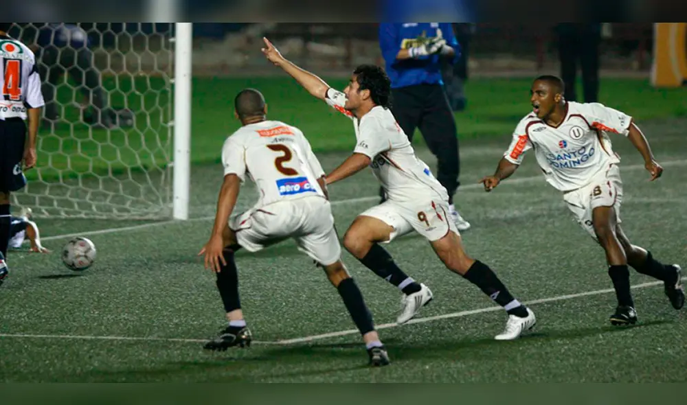 El artillero en su paso por Universitario de Deportes. Foto: archivo La República El artillero en su paso por Universitario de Deportes. Foto: archivo La República