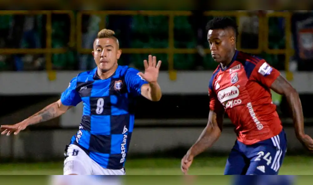 Boyacá Chicó consiguió su primera victoria en los cuadrangulares finales de la Liga BetPlay. Foto: Dimayor Boyacá Chicó consiguió su primera victoria en los cuadrangulares finales de la Liga BetPlay. Foto: Dimayor