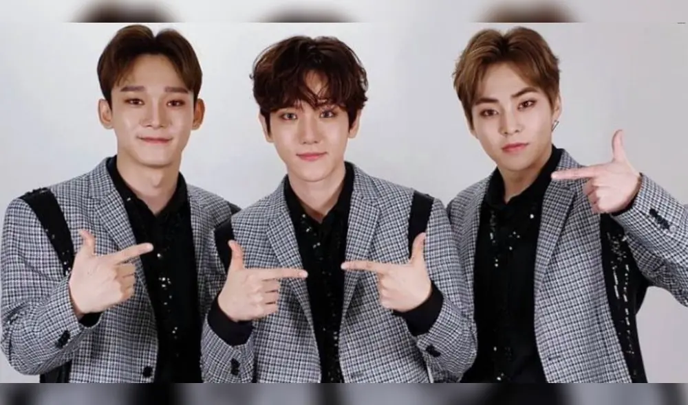Chen, Baekhyun y Xiumin debutaron en EXO en el 2012 y como subunidad en CBX en 2016. Foto: SM Entertainment Chen, Baekhyun y Xiumin debutaron en EXO en el 2012 y como subunidad en CBX en 2016. Foto: SM Entertainment