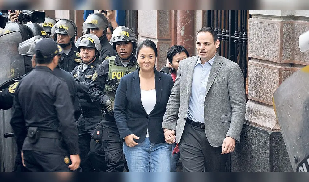 Comparecencia. Keiko Fujimori cumplirá nuevas medidas restrictivas de libertad para juicio. Foto: difusión