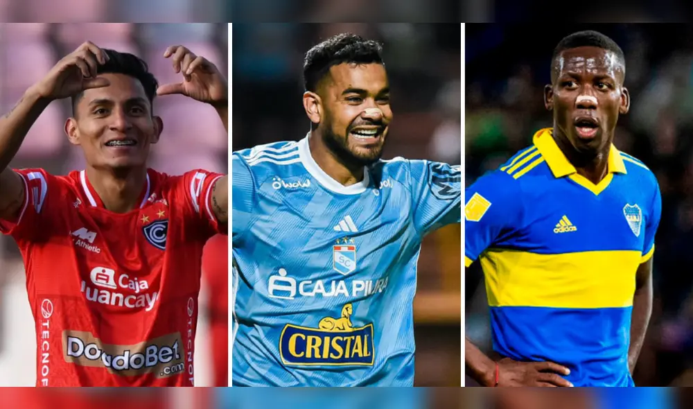 Cienciano, Cristal y Boca son los protagonistas del día. Foto: composición LR/Liga 1/Boca Juniors