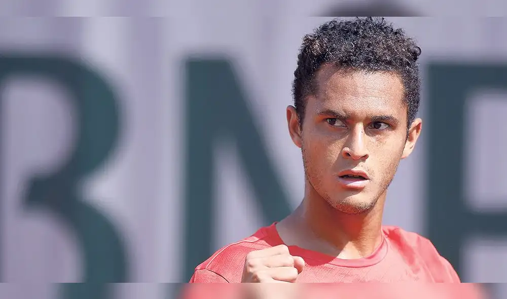 Hambre de gloria. Juan Pablo Varillas aseguró su regreso al top 80 después de Roland Garros. Foto: EFE