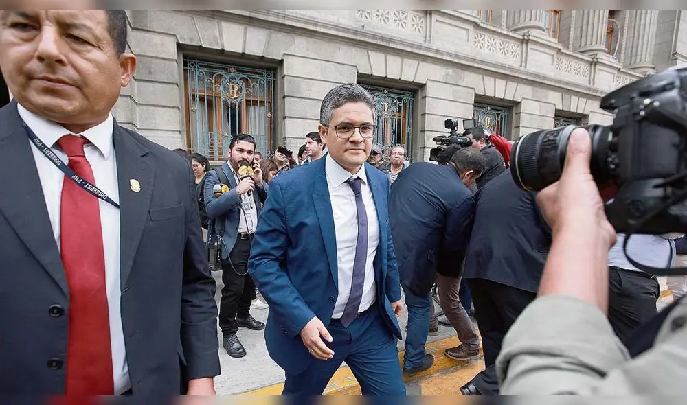 Evaluación. José Domingo Pérez se somete al escrutinio de la Junta Nacional de Justicia Foto: difusión