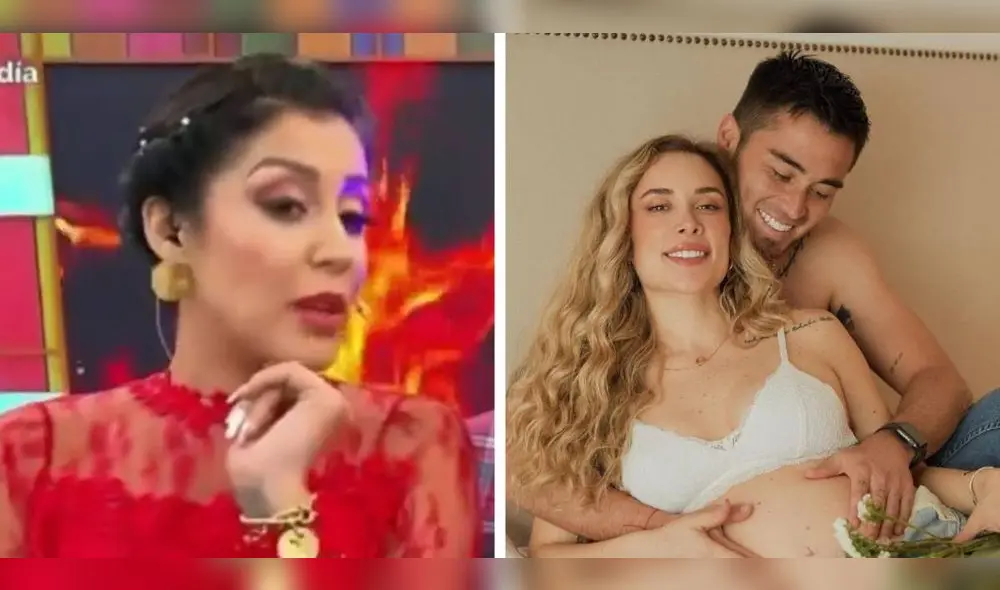 Karla Tarazona indicó que la relación de Rodrigo Cuba y Ale Venturo se quebró en el ampay del futbolista. Foto: Composición LR / Captura Panamericana TV / Instagram / Rodrigo Cuba Karla Tarazona indicó que la relación de Rodrigo Cuba y Ale Venturo se quebró en el ampay del futbolista. Foto: Composición LR / Captura Panamericana TV / Instagram / Rodrigo Cuba