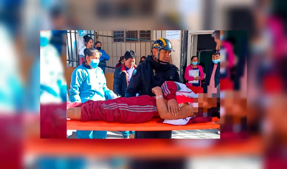 Escolar es atropellada y abandonada por conductor. Foto: Infolibre Ayacucho Escolar es atropellada y abandonada por conductor. Foto: Infolibre Ayacucho