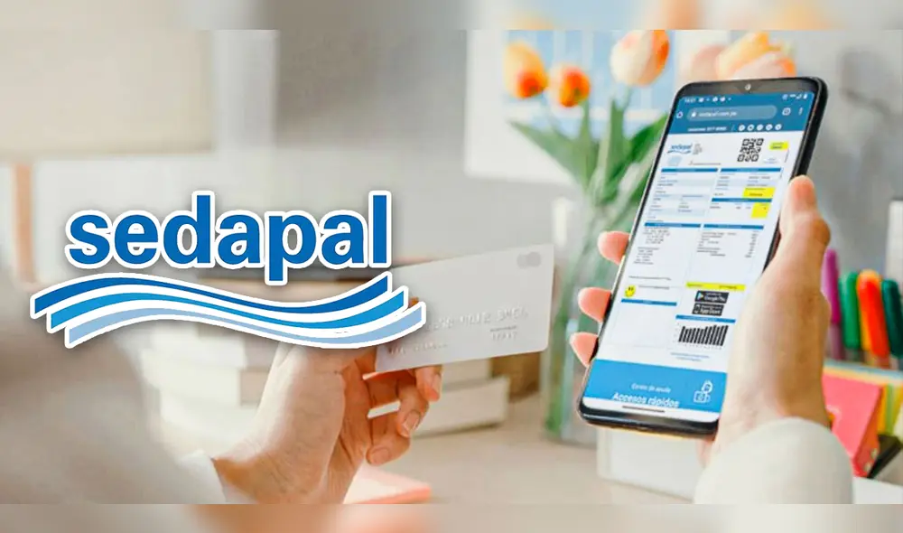 Conoce qué pasos seguir para poder pagar por el servicio de agua de Sedapal. Foto: composición de Jazmin Ceras/Andina/Sedapal