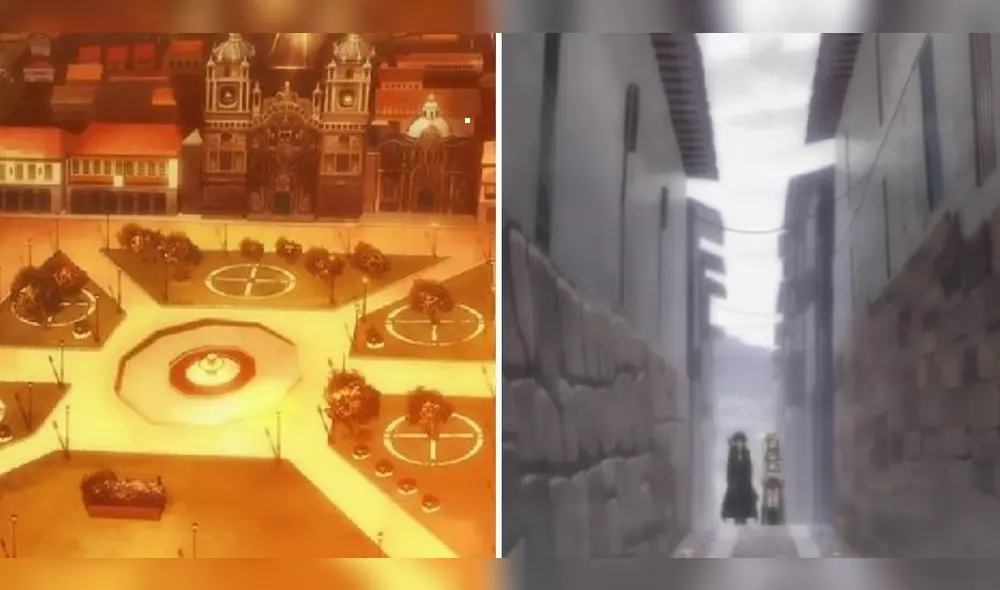 La ciudad de Cusco suele inspirar los ambientes de diferentes producciones audiovisuales extranjeras. Foto: composición LR/Sword Art Online