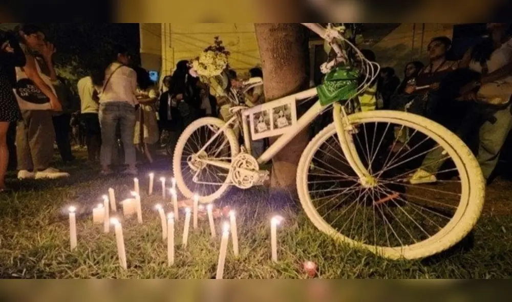 La joven ciclista Cecilia Melgar falleció debido a la imprudencia de Marco Perdomo Pérez. Foto: La República