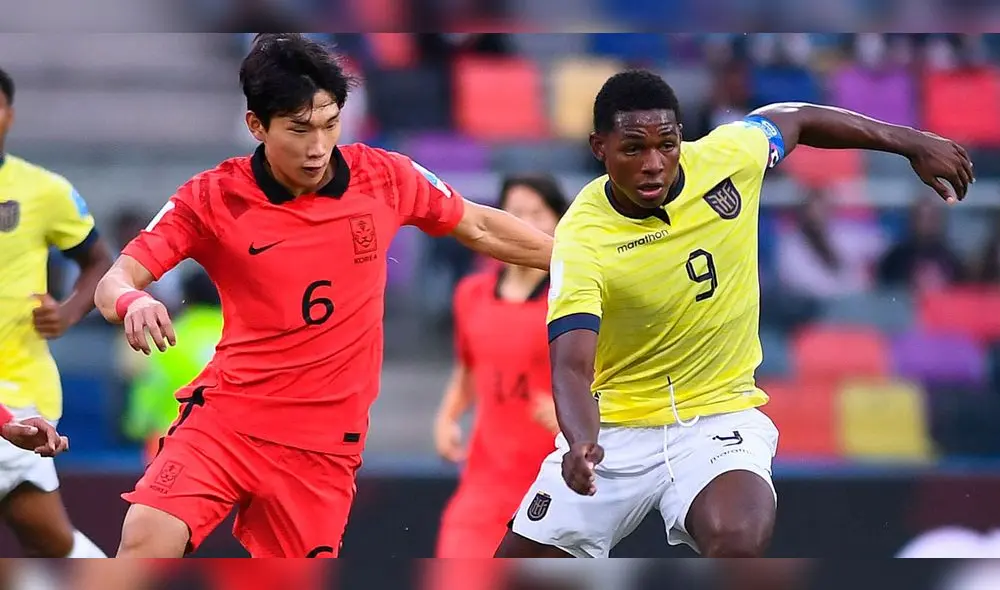 Corea del Sur se enfrentará a Nigeria en los cuartos de final. Foto:  Selección de Ecuador