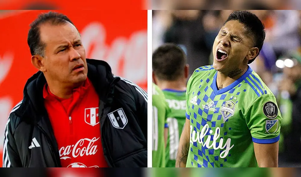 Juan Reynoso dirigió a Raúl Ruidíaz cuando era técnico de Universitario en el 2009. Foto: composición GLR