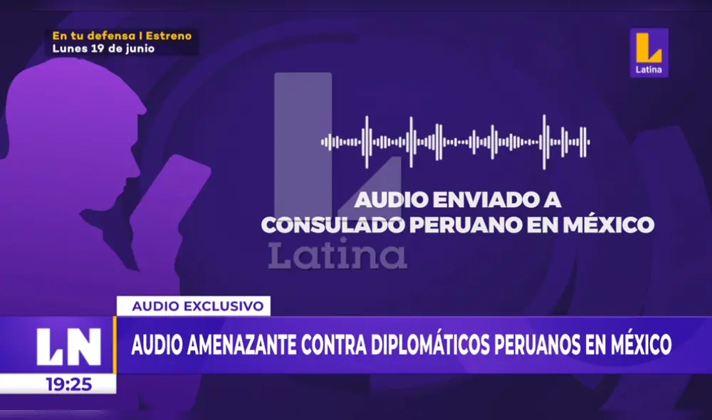 Ministra Ana Cecilia Gervasi ya tomó conocimiento de amenazas contra diplomáticos peruanos. Foto: captura de Latina