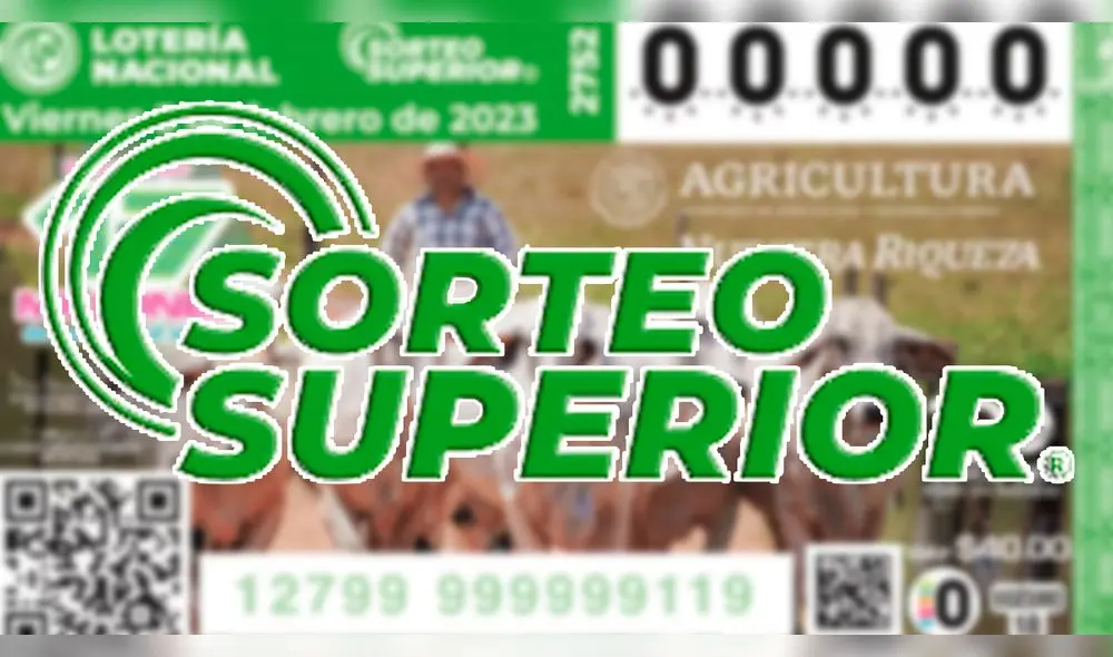 Conoce toda la información que necesitas saber sobre el Sorteo Superior de este viernes 2 de junio.
