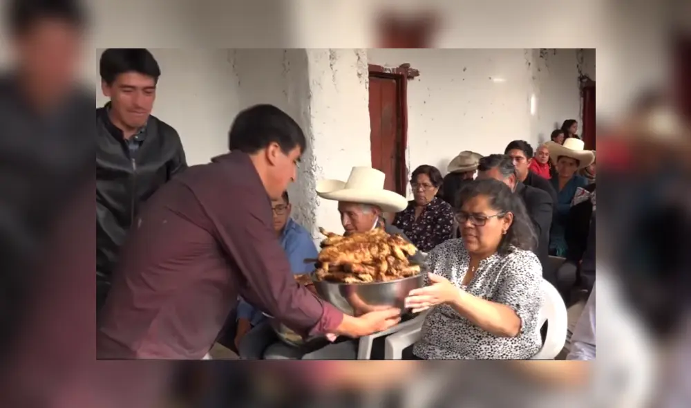 Abundante comida se distribuye en bota luto. Foto: RTV Noticias Abundante comida se distribuye en bota luto. Foto: RTV Noticias