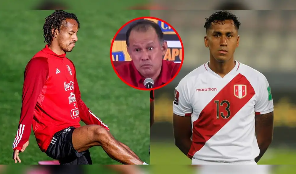 Reynoso optó por no convocar a Carrillo y Tapia para esta jornada de amistosos. Foto: composición LR/Luis Jiménez/Archivo GLR/AFP/captura de FPF Play