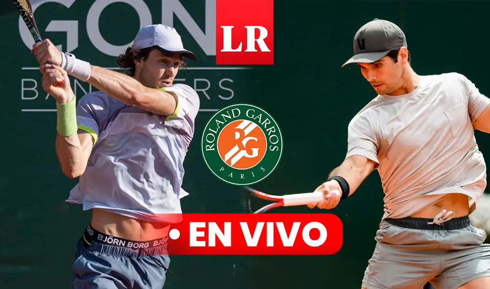 Este será el primer enfrentamiento entre Nicolás Jarry y Marcos Girón. Foto: composición LR / EFE