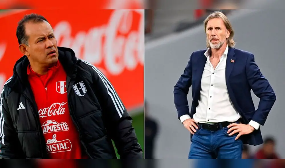 Juan Reynoso llegó a la selección peruana en agosto del 2022. Foto: composición/EFE/AFP