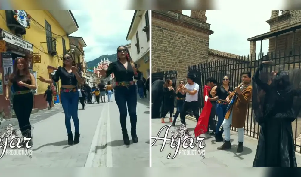 Los artistas también crearon una canción basada en Pedro Castillo. Foto y video: composición LR/Comité de Lucha Transitorio - Ayacucho Fredepa/Facebook