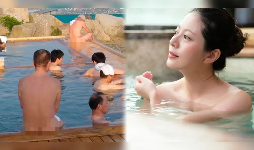 Los sentó son los baños públicos a donde los japoneses acuden para relajarse. Foto: composición LR/AFP Los sentó son los baños públicos a donde los japoneses acuden para relajarse. Foto: composición LR/AFP