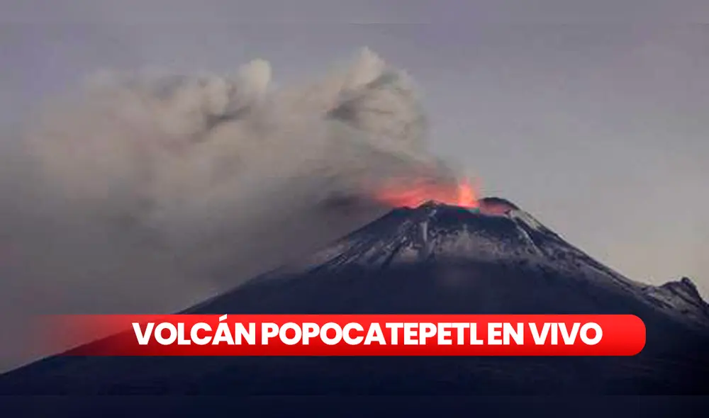 El volcán Popocatépetl es uno de los seis volcanes de alto riesgo detectados por el Cenapred. Foto: EFE El volcán Popocatépetl es uno de los seis volcanes de alto riesgo detectados por el Cenapred. Foto: EFE