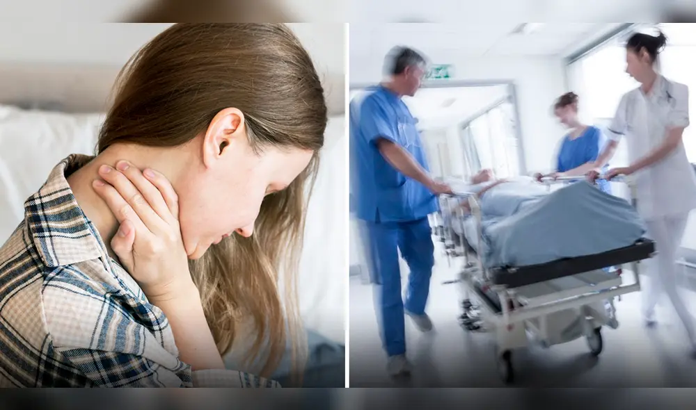 La joven se sintió frustrada cuando le diagnosticaron que tenía dolor psicológico. Foto: composición LR/difusión