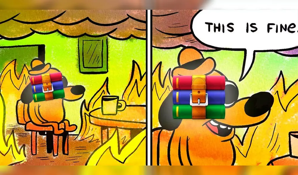 WinRAR se volvería un software innecesario cuando Windows 11 se actualice. Foto: composición LR WinRAR se volvería un software innecesario cuando Windows 11 se actualice. Foto: composición LR