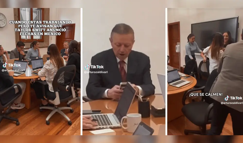 El video del ministro ya cuenta con más de medio millón de reproducciones. Foto: composición LR/TikTok/@arturosaldivarl