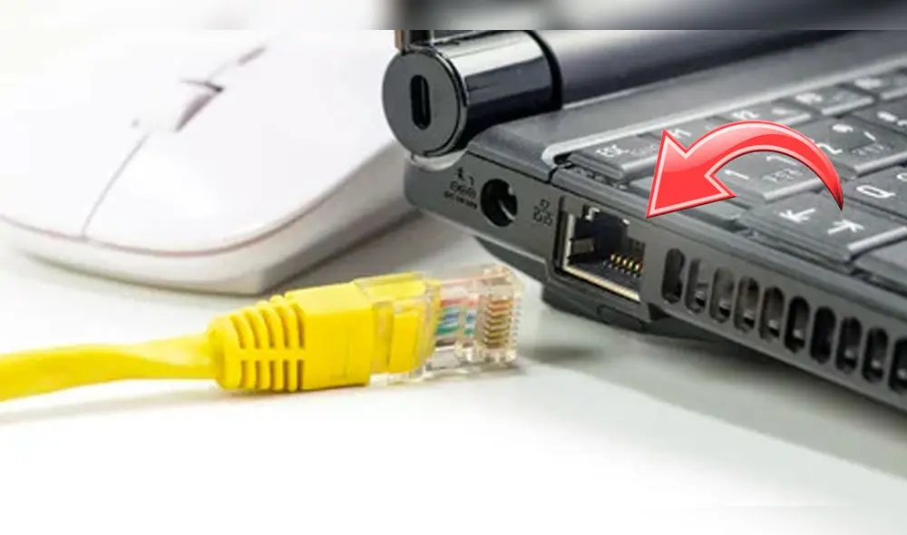 Solo algunas laptops gamers mantienen este puerto Ethernet. Foto: 123RF Solo algunas laptops gamers mantienen este puerto Ethernet. Foto: 123RF