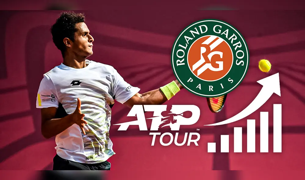 Juan Pablo Varillas es el quinto peruano en ubicarse en el top 100 del ranking ATP. Foto: composición LR/Álvaro Lozano