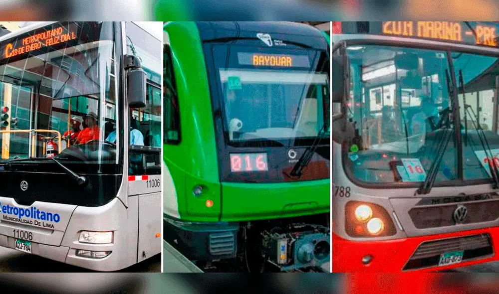 Conoce los distintos precios en el Metropolitano, Metro de Lima y corredores complementarios. Foto: composición La República/difusión