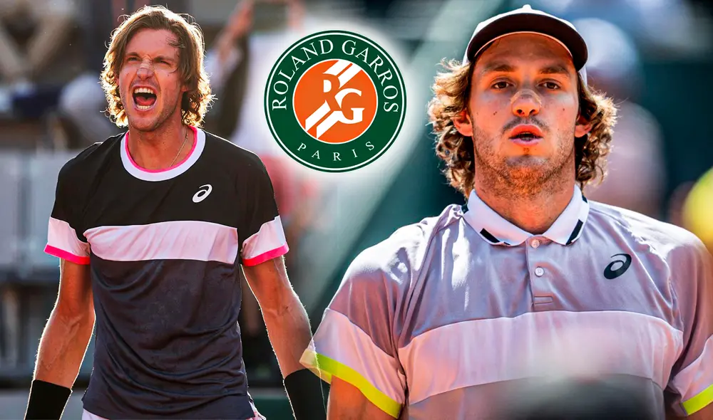 Nicolás Jarry ya sabe cuándo es su próximo partido en Roland Garros. ¿Podrás adivinar contra quién jugará en octavos de final del torneo? Foto: composición LR/Nicolás Jarry/AFP/Roland Garros