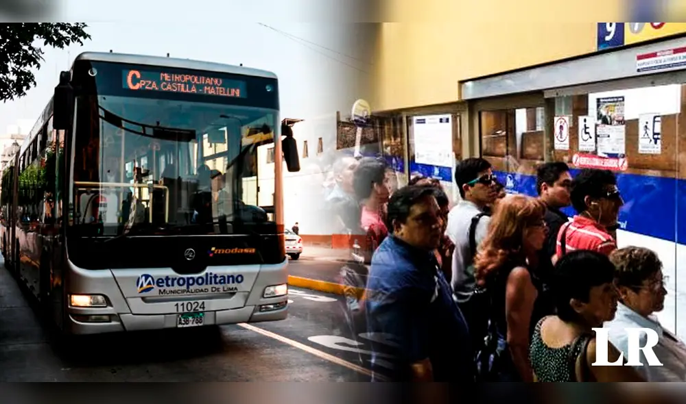 Esta es la nueva ruta de la línea C del Metropolitano. Foto: composición de Fabrizio Oviedo/La República/Andina/difusión