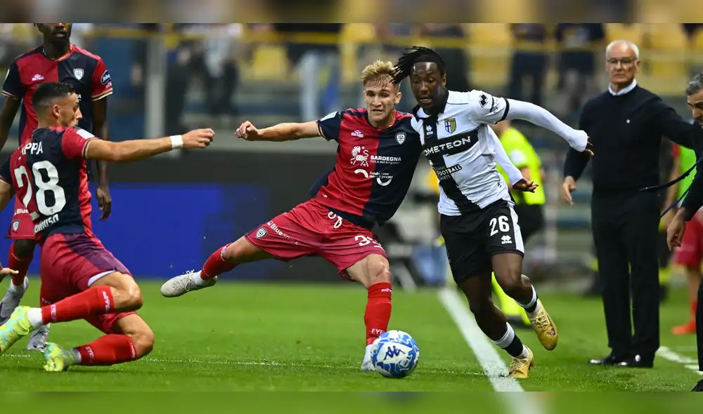 Gianluca Lapadula fue reemplazado en el complemento. Foto: Parma