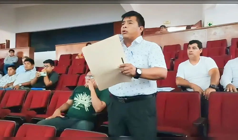 Dirigentes expresaron su indignación con Raúl Pérez. Foto: La República Dirigentes expresaron su indignación con Raúl Pérez. Foto: La República