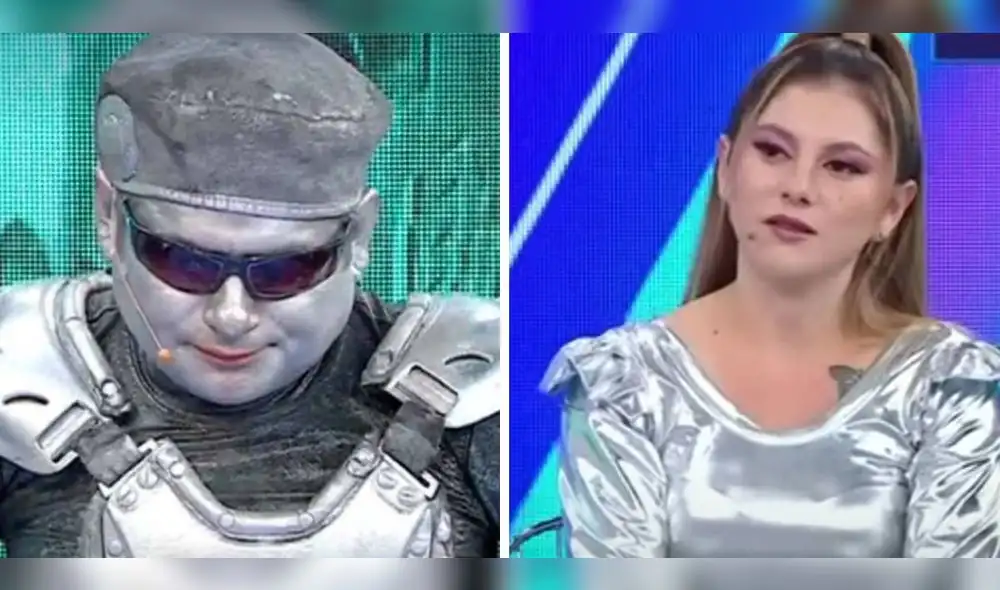 Robotina cajamarquina habló sobre su ruptura con Robotín.  Foto: composición LR/capturas de ATV