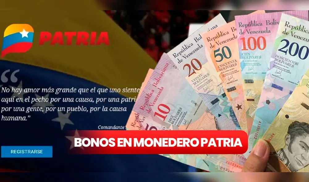 Conoce AQUÍ la forma de aceptar los bonos en veMonedero sin problemas. Foto: composición LR/Patria/El Cooperante