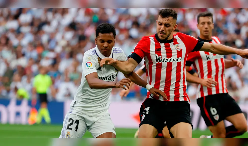 Real Madrid cerró su participación en LaLiga enfrentando al Athletic Bilbao en el Bernabéu. Foto: EFE