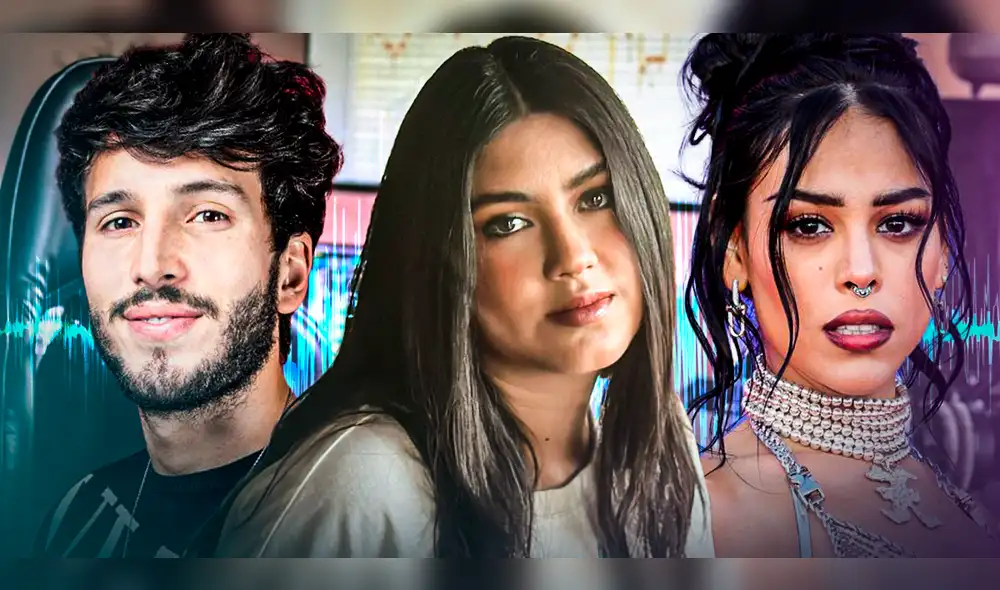 Camila Bravo triunfa en Estados Unidos afinando las voces de artistas internacionales como Sebastian Yatra y Danna Paola. Foto: composición de Gerson Cardoso/ @SebastianYatra/Instagram