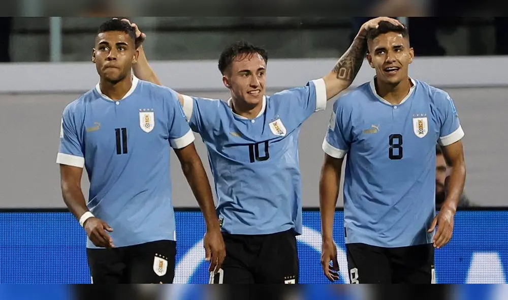 Uruguay es la única selección de Conmebol que sigue en este Mundial sub-20. Foto: EFE