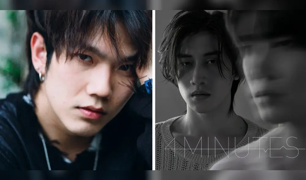 Build y Bible, pareja secundaria de "KinnPorsche", fueron anunciados en el estelar de "4Minutes" antes del escándalo del primero con la escritora Poi. Foto: composición LR/Instagram/BoC