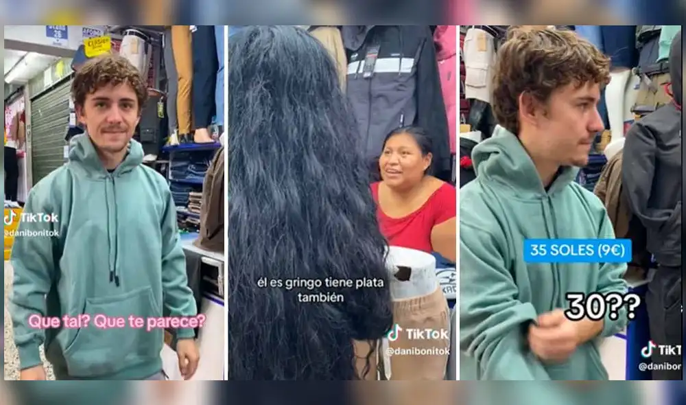 Clip de español se vuelve viral en TikTok. Foto: composición LR/TikTok/@danibonitok Clip de español se vuelve viral en TikTok. Foto: composición LR/TikTok/@danibonitok