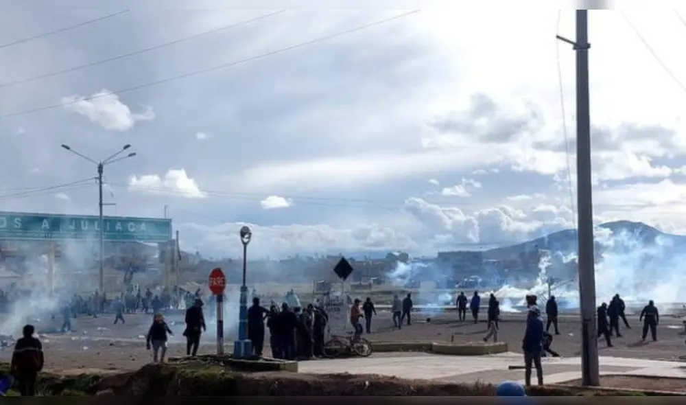 Trágico. Protesta social de junio de 2011 dejo como saldo seis muertos. A 12 años del hecho, aun no se concluye investigación contra presuntos responsables. Foto: La República Trágico. Protesta social de junio de 2011 dejo como saldo seis muertos. A 12 años del hecho, aun no se concluye investigación contra presuntos responsables. Foto: La República
